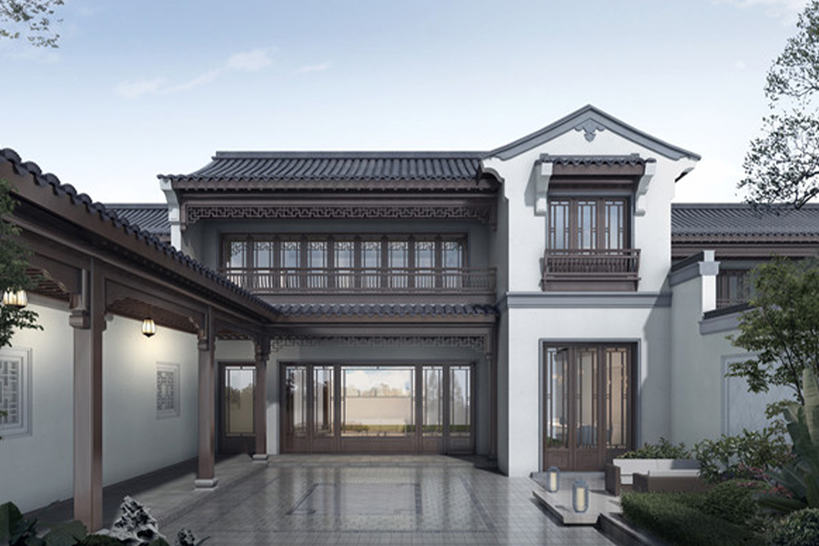 Rezydencja Xuancheng Muxihe – projekt zastosowania okien i drzwi